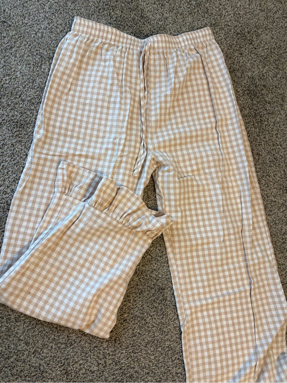 Matching gingham set